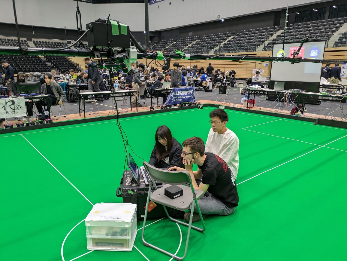 試合中の様子